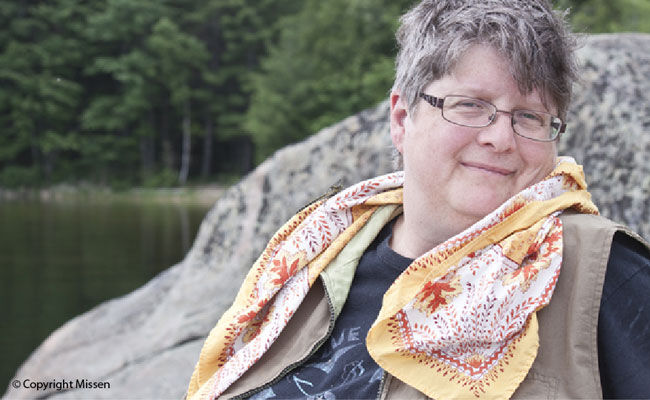Kathryn at her favourite camping destination, Schooner Lake, North Frontenac Parklands, Ontario