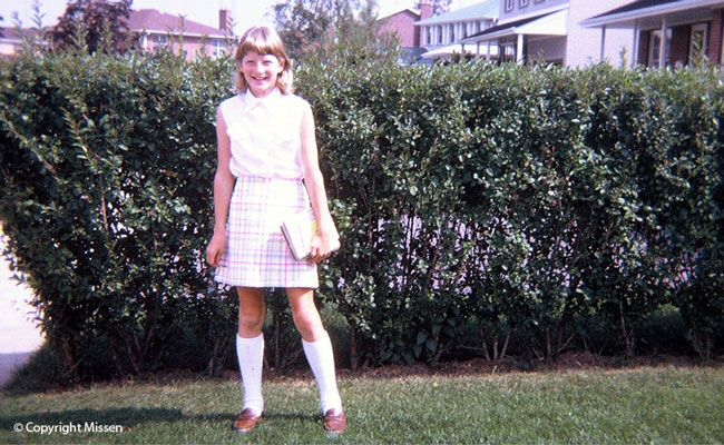 Ready for junior high school, Willowdale, 1970