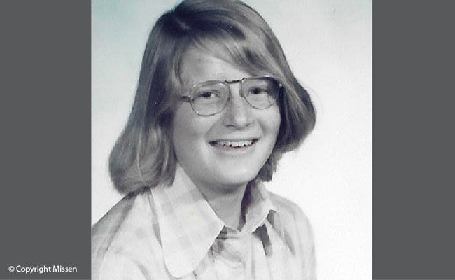 School photo, St. Andrews Junior High, 1970s