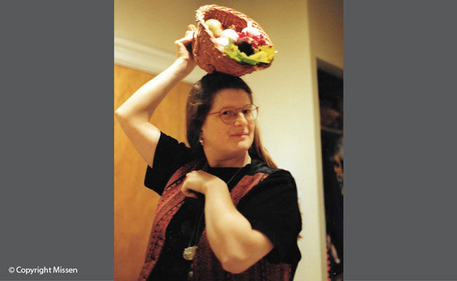 Kathryn was most at home in the kitchen (Eganville, 1980s)