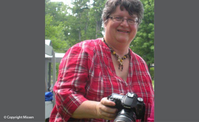 Kathryn and her camera: rarely apart (2013)