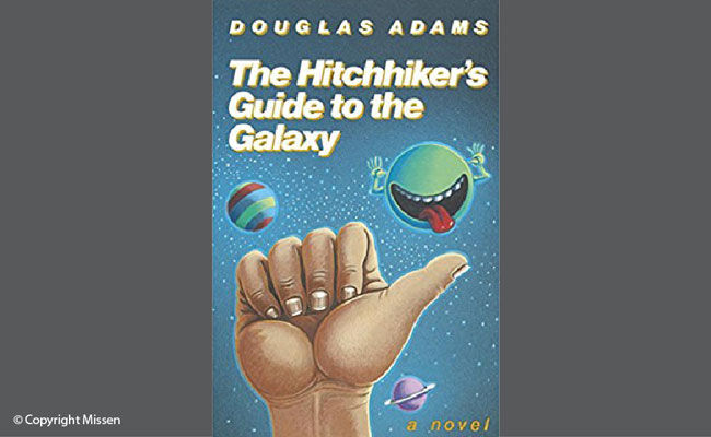 Kathryn could quote with ease from The Hitchhiker’s Guide